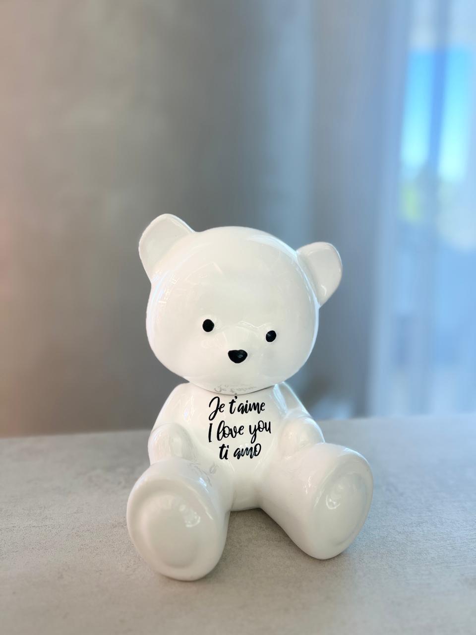 ARDOR - Tiny Bear, International Love, white