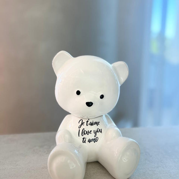 ARDOR - Tiny Bear, International Love, white
