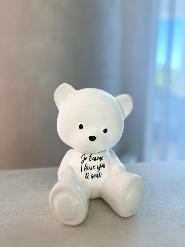 ARDOR - Tiny Bear, International Love, white