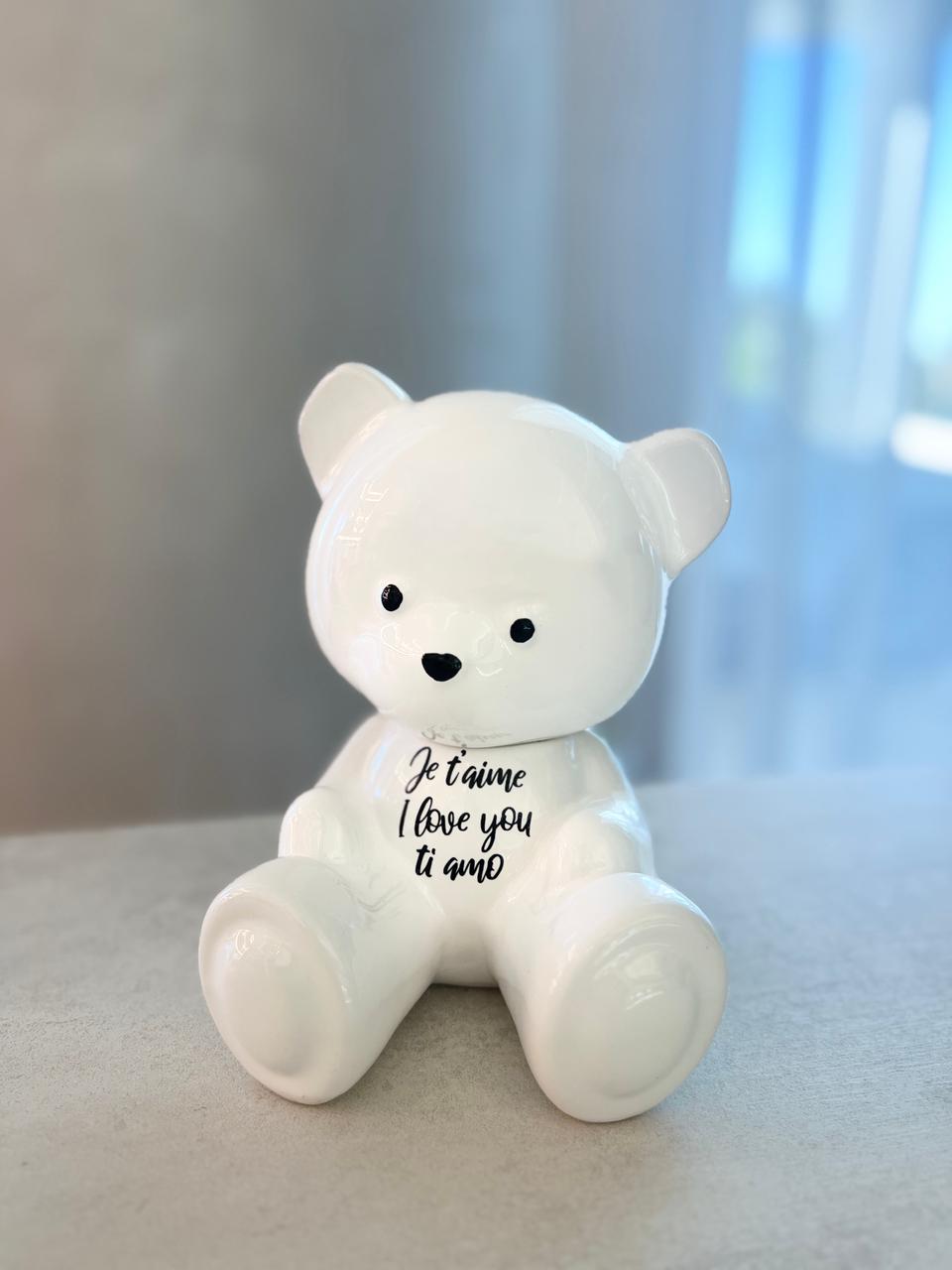 ARDOR - Tiny Bear, International Love, white