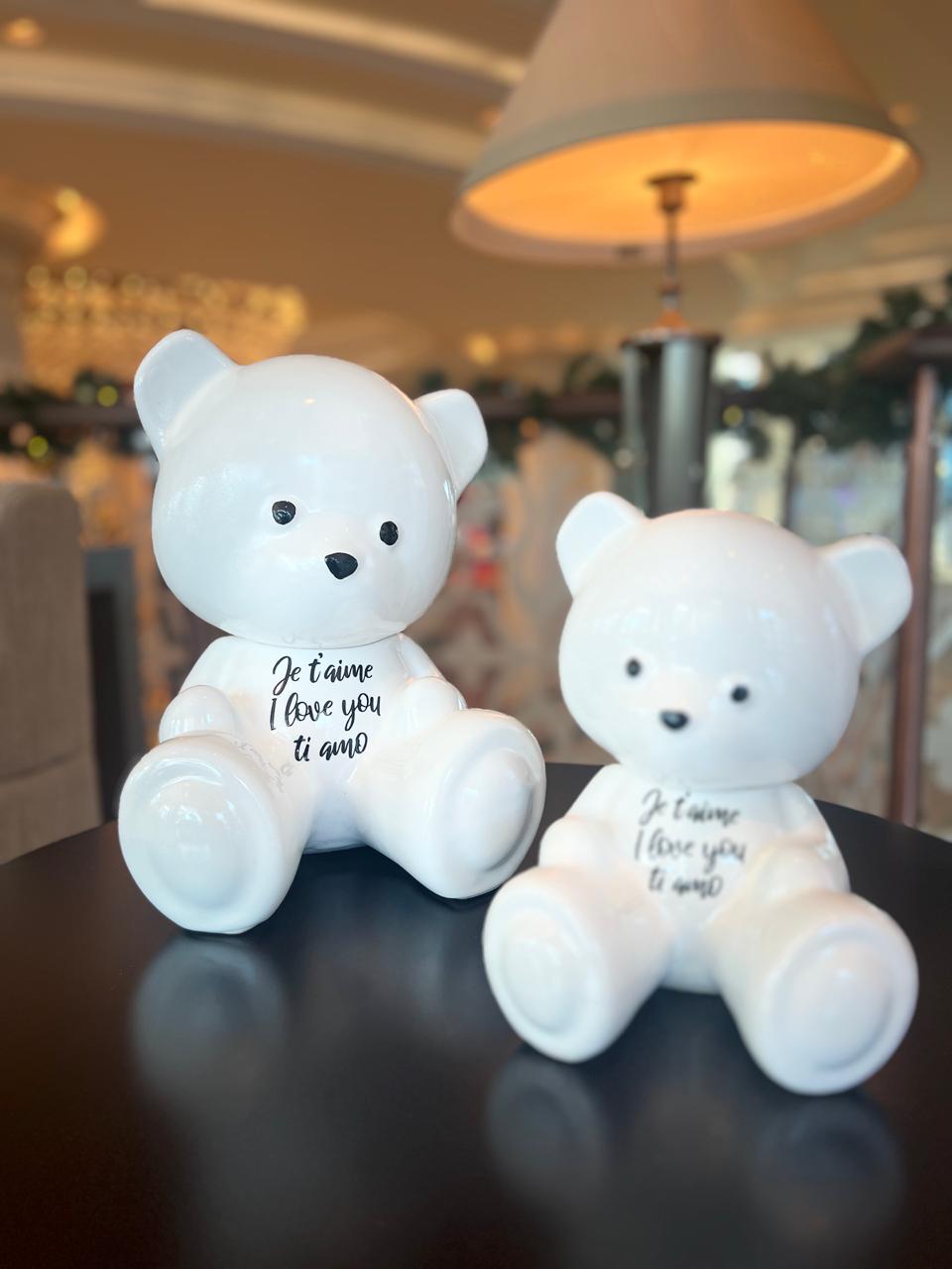 ARDOR - Small Bear, International Love, white