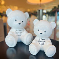 ARDOR - Small Bear, International Love, white