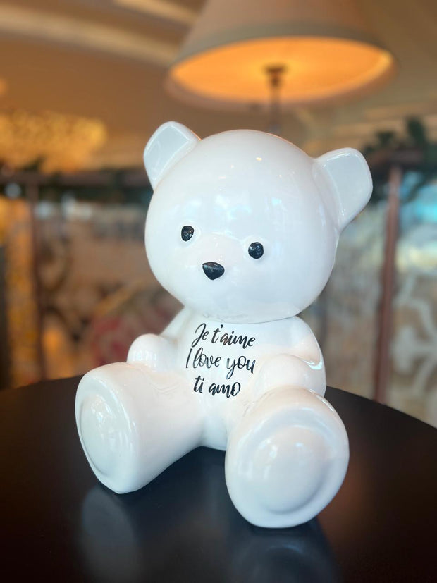 ARDOR - Small Bear, International Love, white