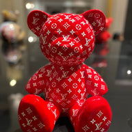 NAOR - 35 cm Sup & LV Tribute, Red Teddy