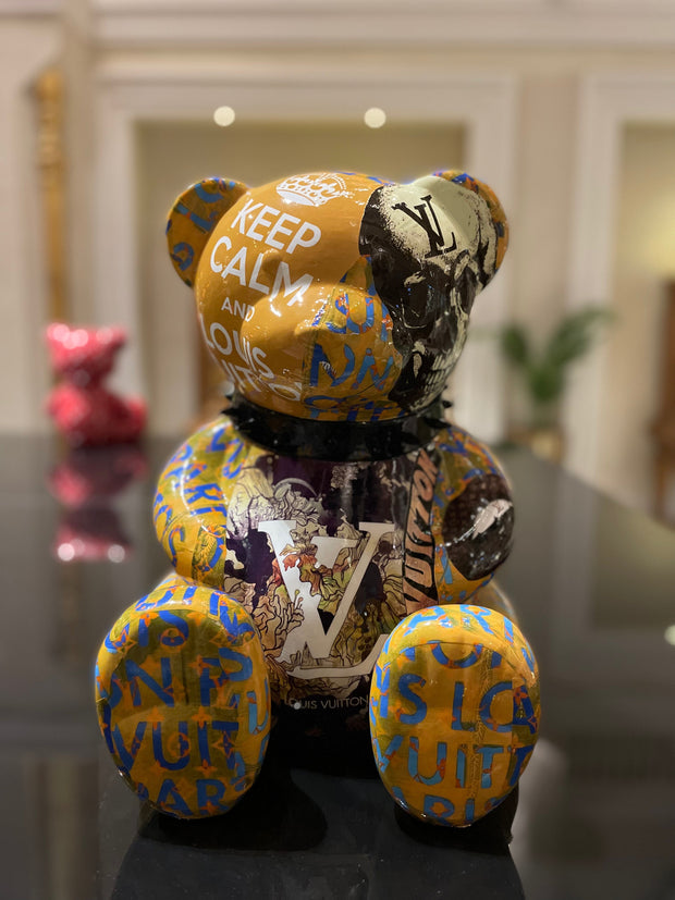 NAOR - 30cm Collage, LV Marilyn Tribute Bear