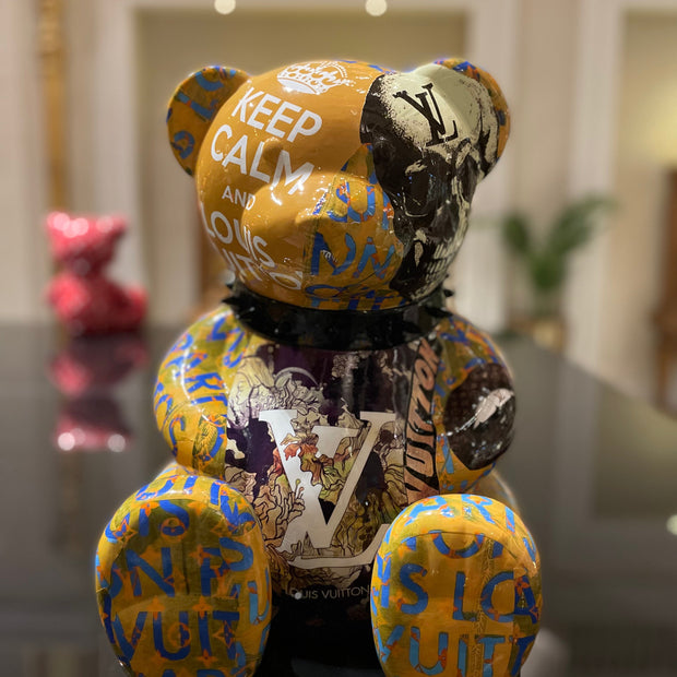 ARTNAOR - 30cm Collage, LV Marilyn Tribute Bear