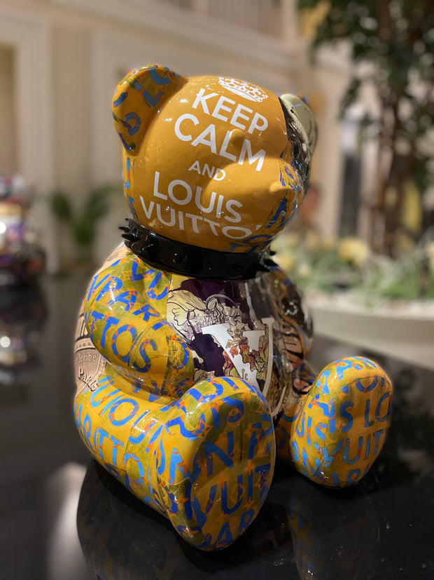 NAOR - 30cm Collage, LV Marilyn Tribute Bear