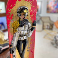 RACHEL BERGERET- CH Skateboard