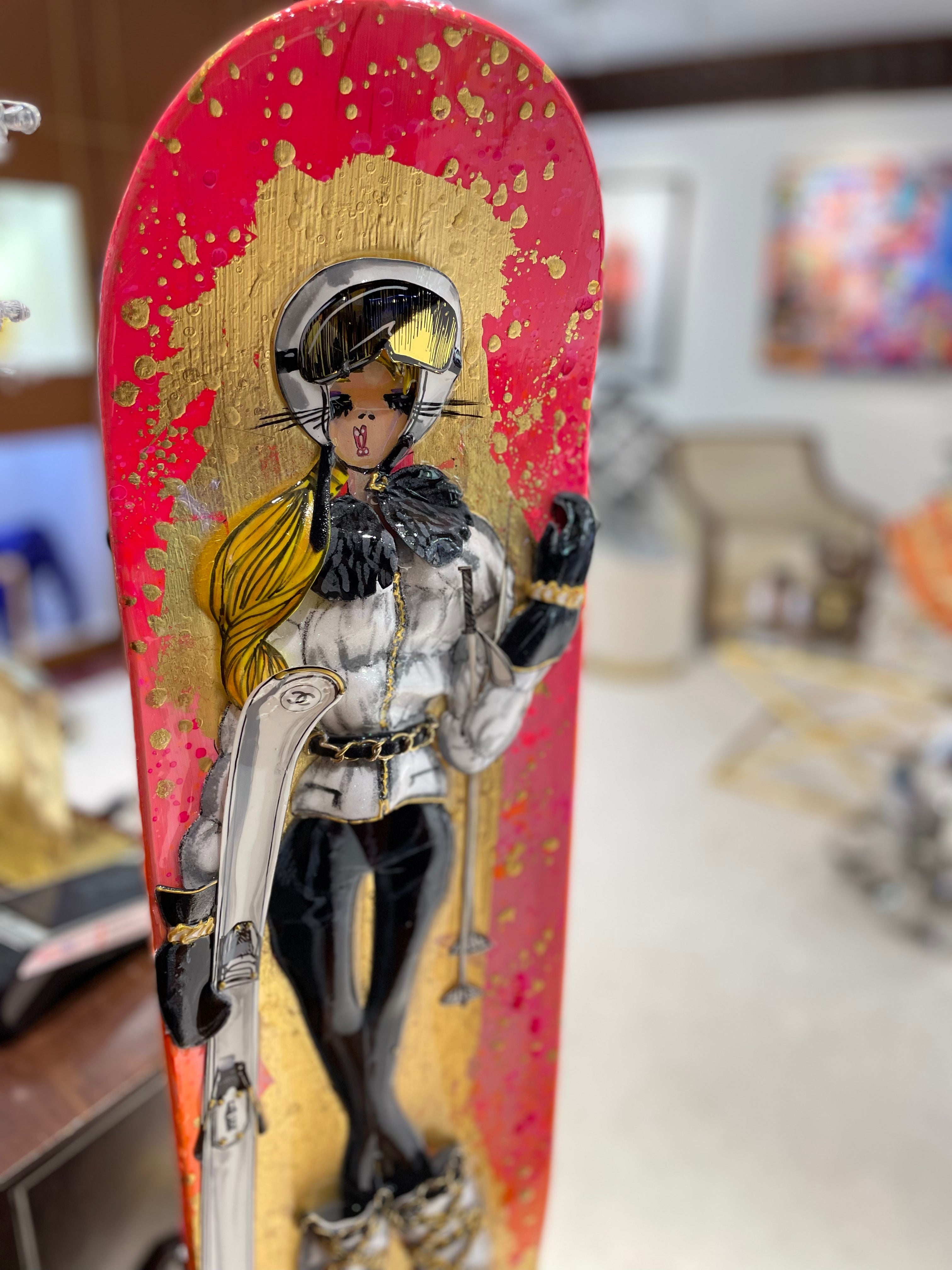 RACHEL BERGERET- CH Skateboard