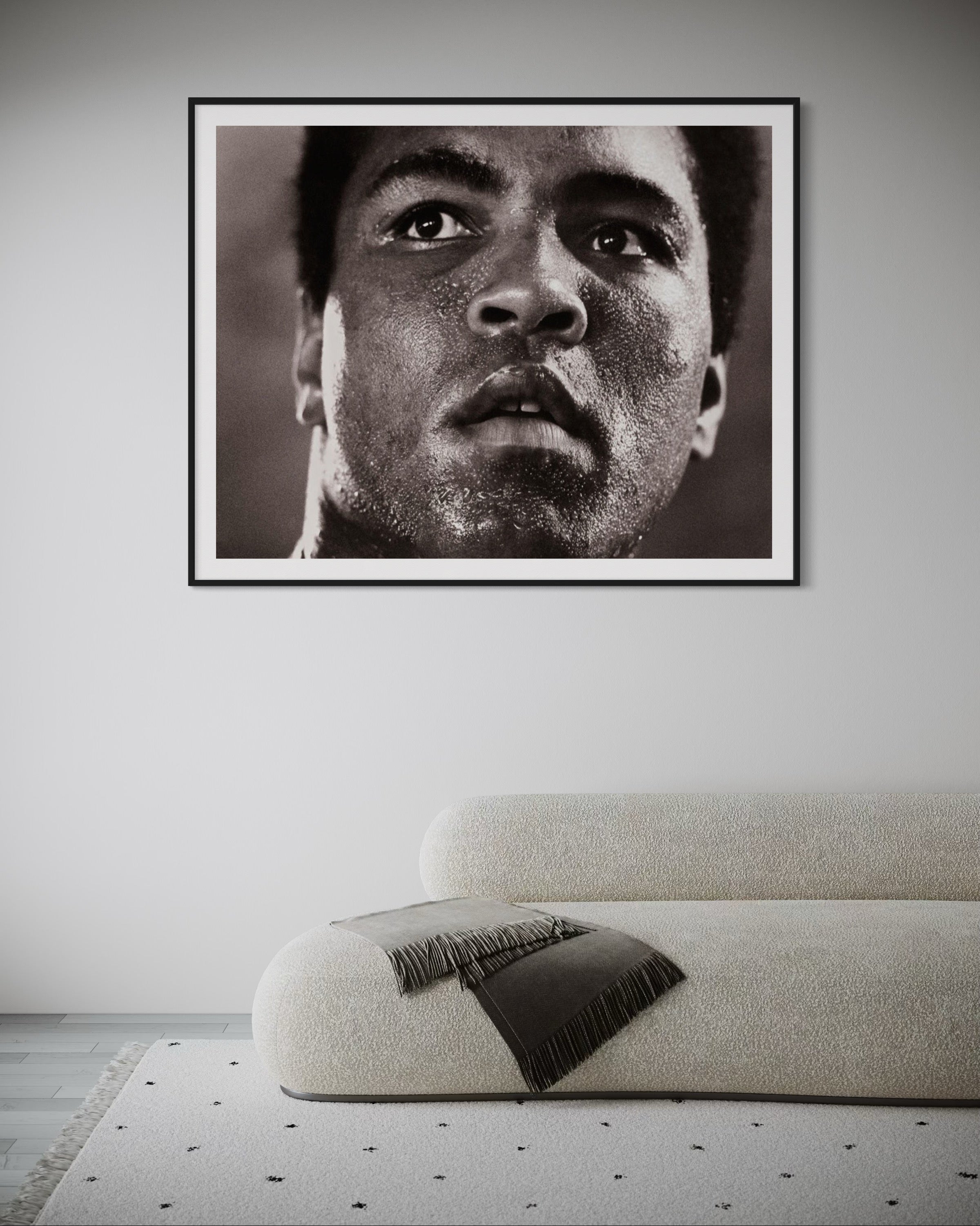 MICHAEL BRENNAN - Muhammad Ali 1977 signed by Ali