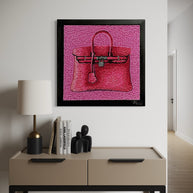 KEVIN CHAMPENY - H Tribute Mosaic, Pink
