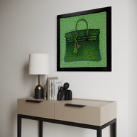 KEVIN CHAMPENY - H Tribute Mosaic, Green