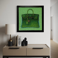 KEVIN CHAMPENY - H Tribute Mosaic, Green