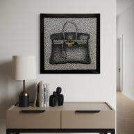 KEVIN CHAMPENY - H Tribute Mosaic, Grey
