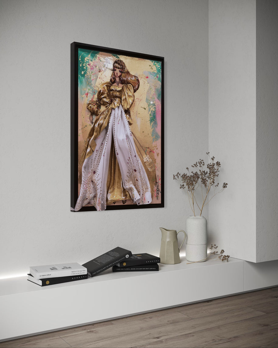 RACHEL BERGERET- Medium Doll 2022, E Saab Tribute - Elegance