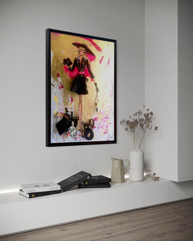RACHEL BERGERET - Medium doll, YSL Tribute