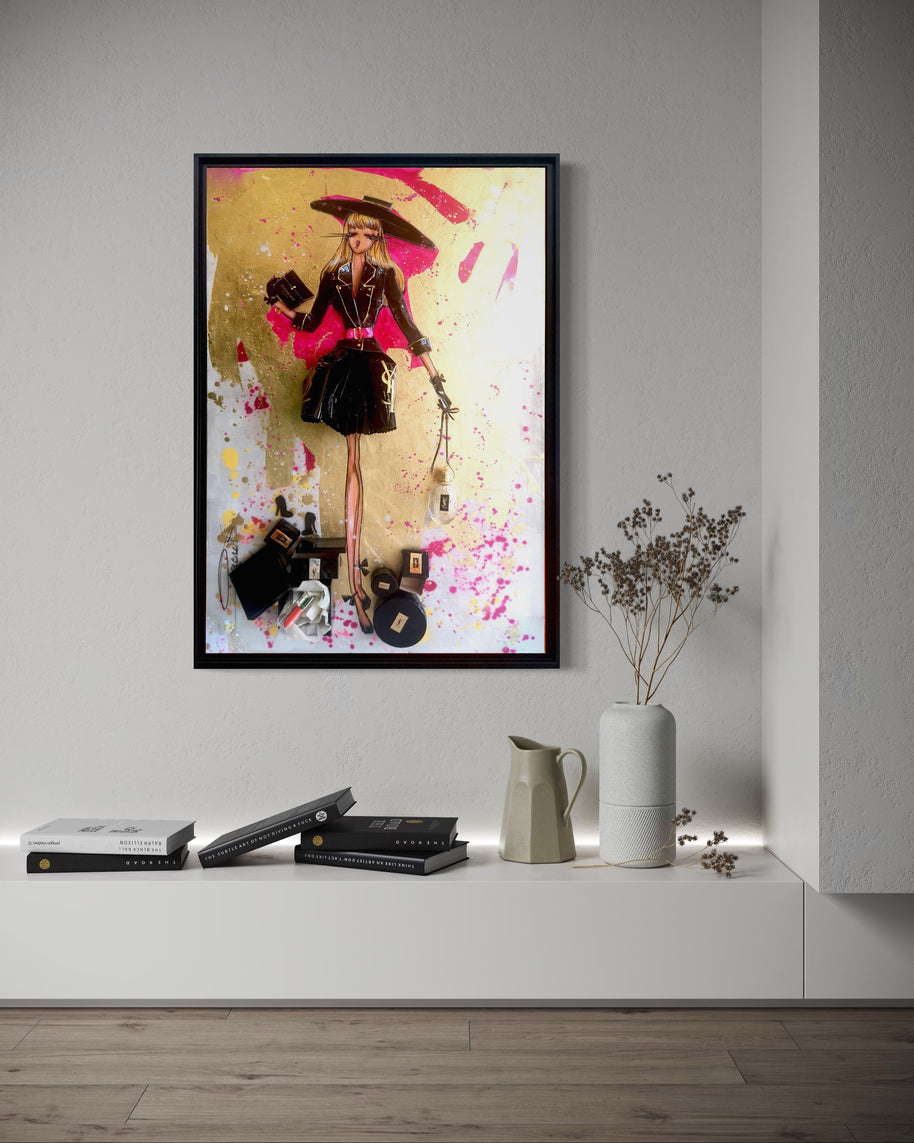 RACHEL BERGERET - Medium doll, YSL Tribute