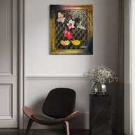 RAKEL WAJNBERG -Mickey Painting “Art is Life”