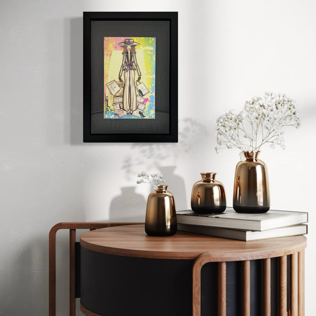 RACHEL BERGERET- XS Paper Doll #30, YSL Tribute