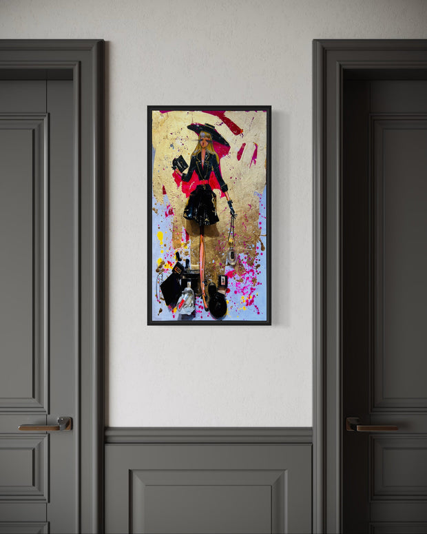 RACHEL BERGERET - Medium doll, YSL Tribute