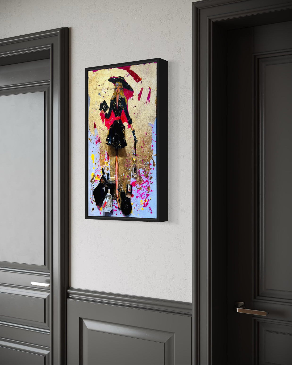RACHEL BERGERET - Medium doll, YSL Tribute