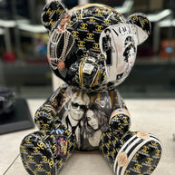 NAOR - 40cm Collage, CH Vogue Tribute, Teddy Bear