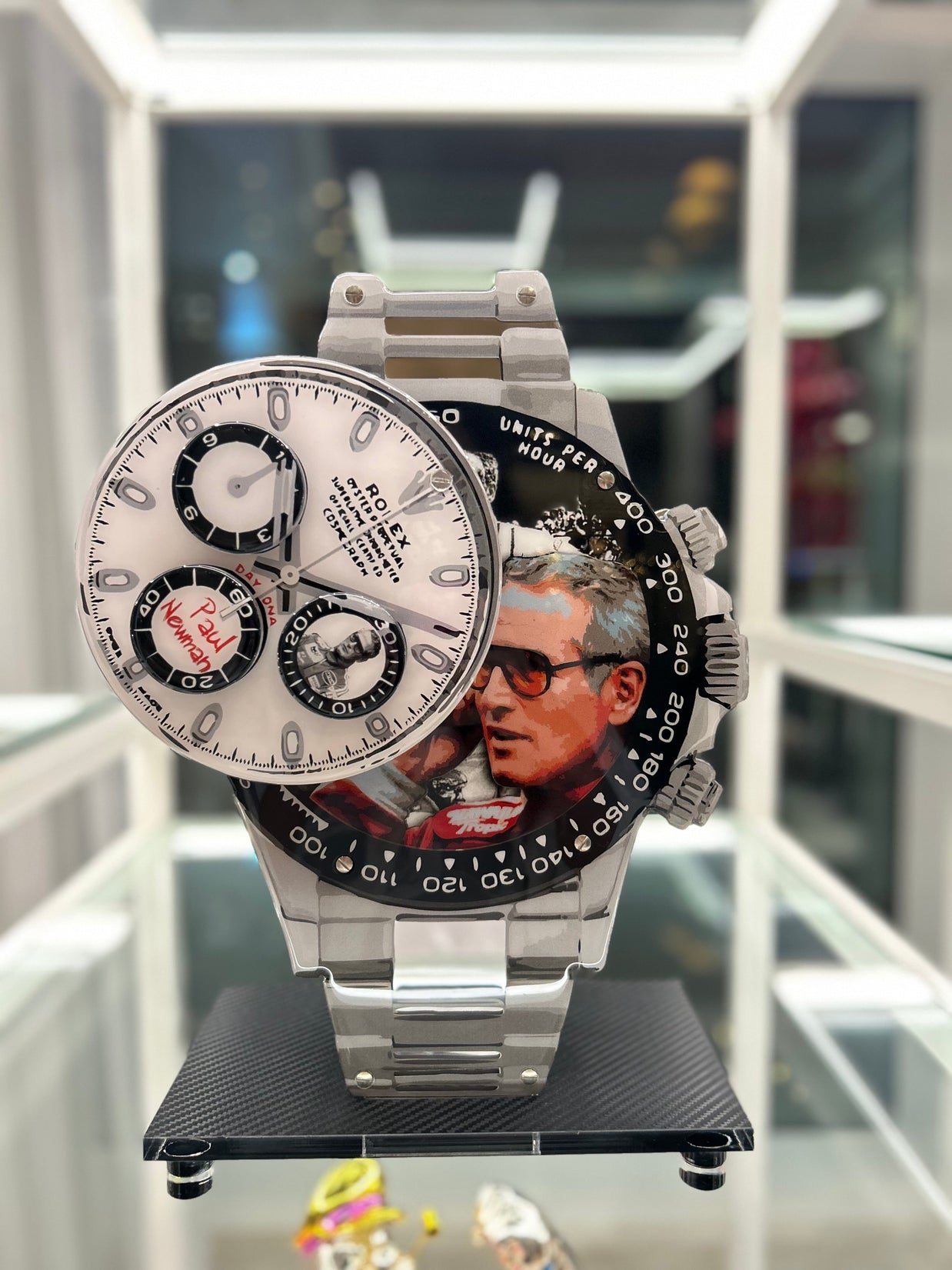 FRED MEURICE - Paul Newman Rolex Tribute Sculpture