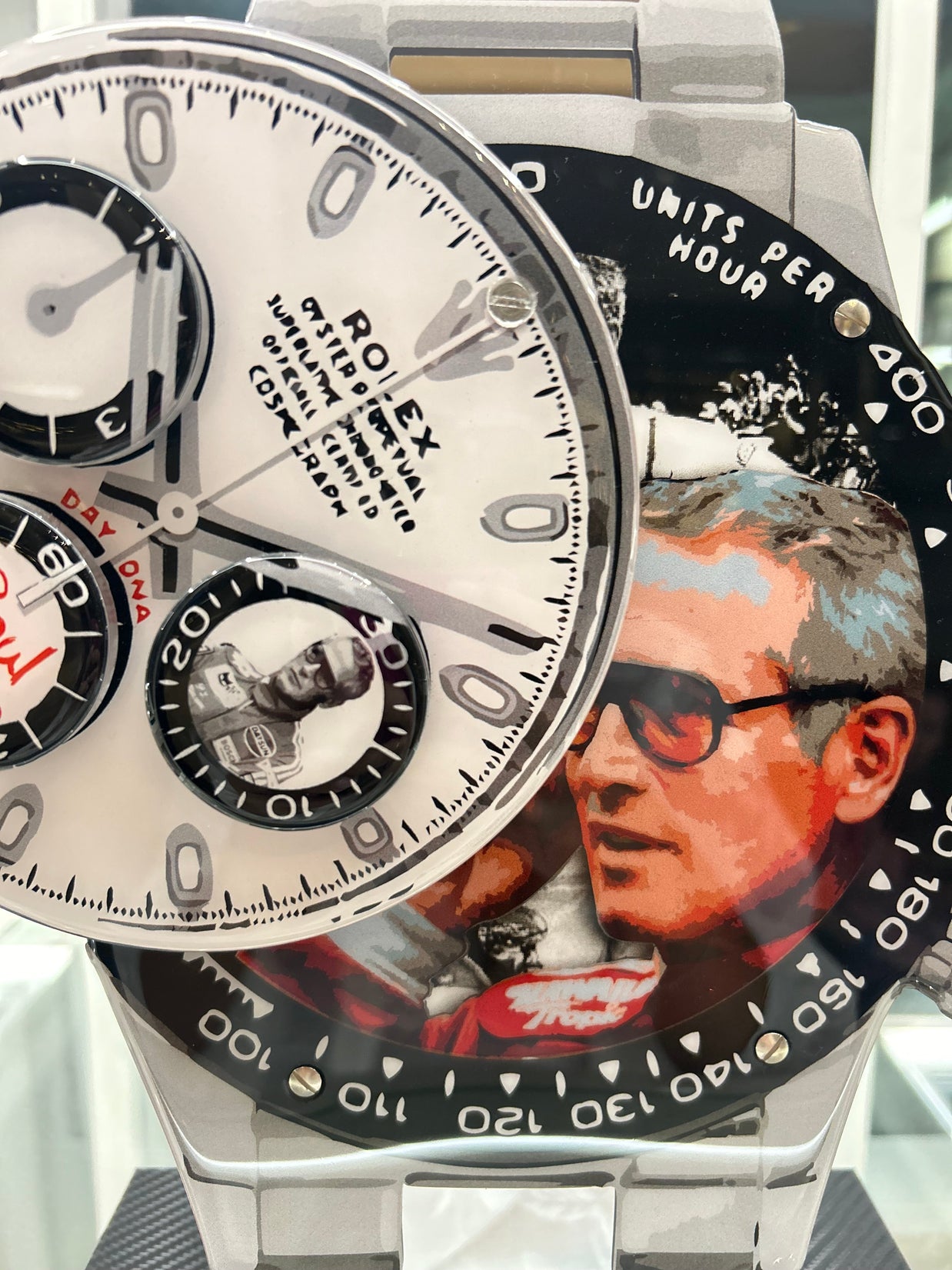 FRED MEURICE - Paul Newman Rolex Tribute Sculpture
