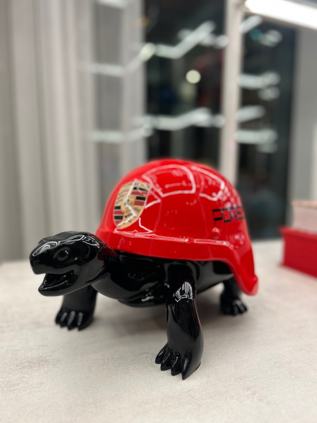 ARTNAOR - 40cm Red PO Tribute Turtle