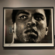 MICHAEL BRENNAN - Muhammad Ali 1977 signed by Ali
