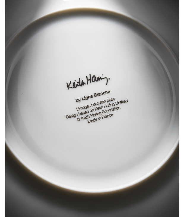 LIGNE BLANCHE - Keith Haring Child Large Plate