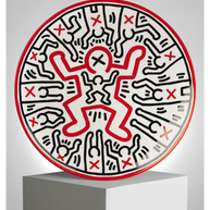 LIGNE BLANCHE - Keith Haring Child Large Plate