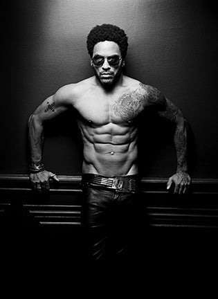 THIERRY LE GOUES - Lenny Kravitz, French Revue, 2014