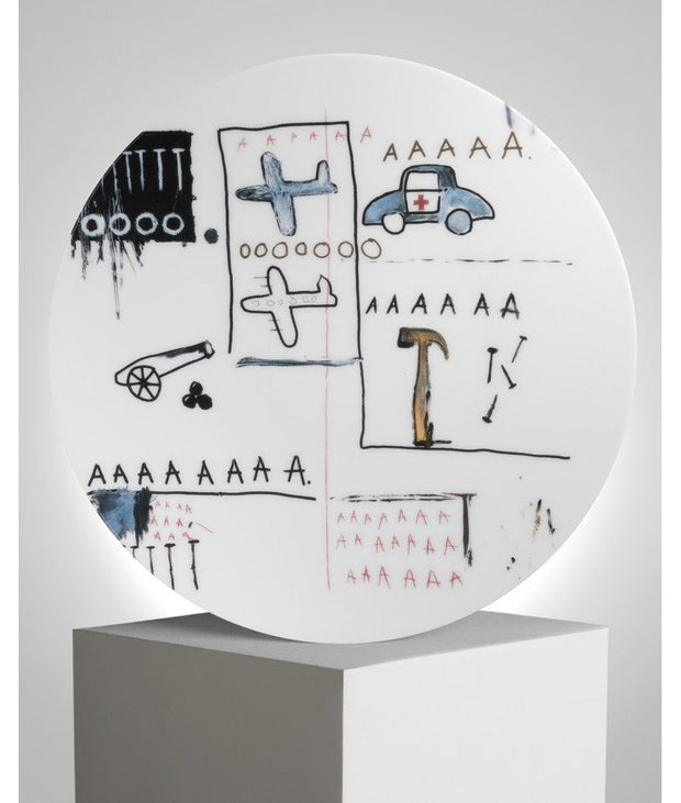 LIGNE BLANCHE - JM Basquiat AAA Large Plate