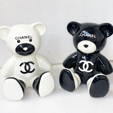 NAOR - 35cm CH Tribute, bi color White Teddy
