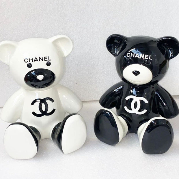 ARTNAOR - 35cm CH Tribute, bi color White Teddy