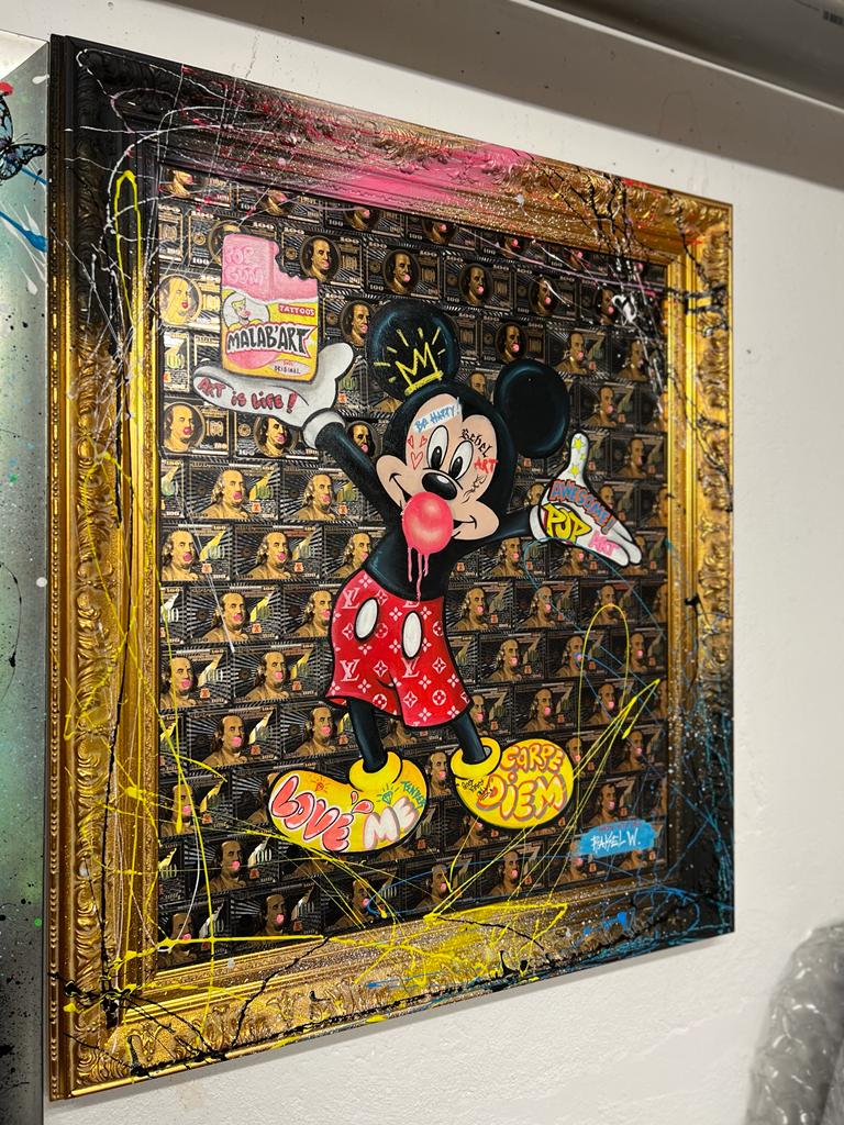 RAKEL WAJNBERG -Mickey Painting “Art is Life”