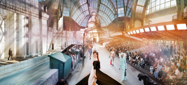 SIMON PROCTER - Chanel Basilica, Haute Couture Fall/Winter 2018, Le Grand Palais Paris