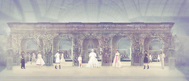 SIMON PROCTER - Chanel Garden, Haute Couture Spring/Summer 2019, Le Grand Palais Paris