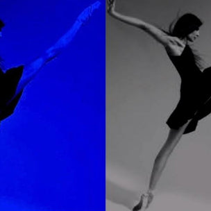 PHILIPPE ROBERT - Marie Agnès Gillot  Opéra National de Paris - blue
