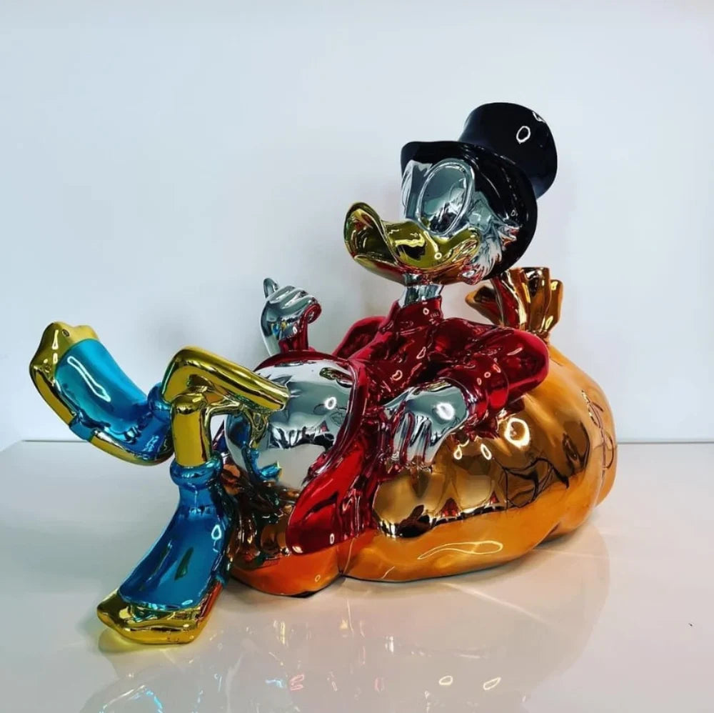 NAOR - 60cm Sitting Picsou Uncle Scrooge