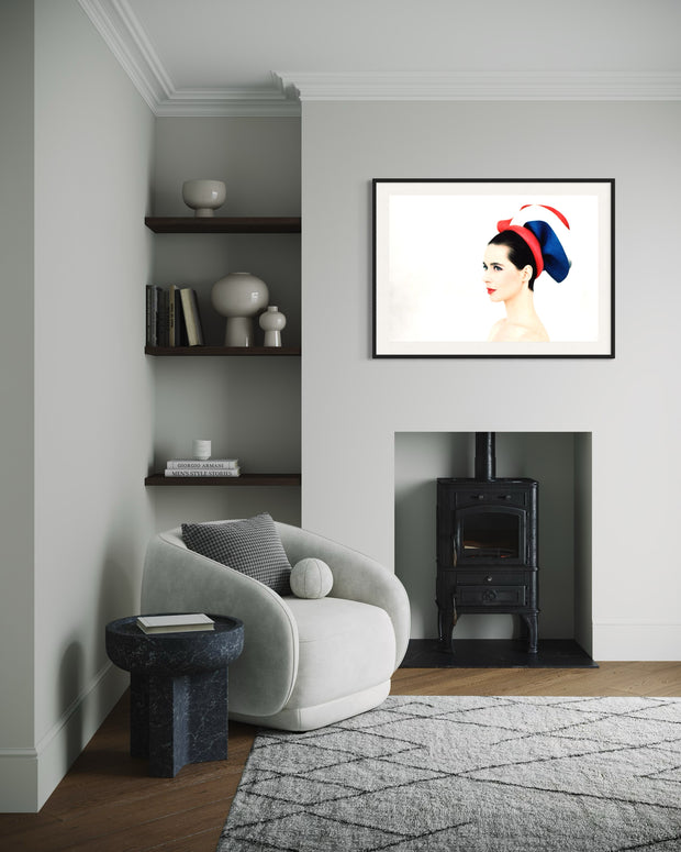 ARTHUR ELGORT - Isabella Rossellini in the studio, 1988