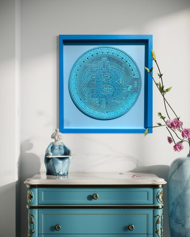 SEQUIN KAY - Blue Ledger B Coin