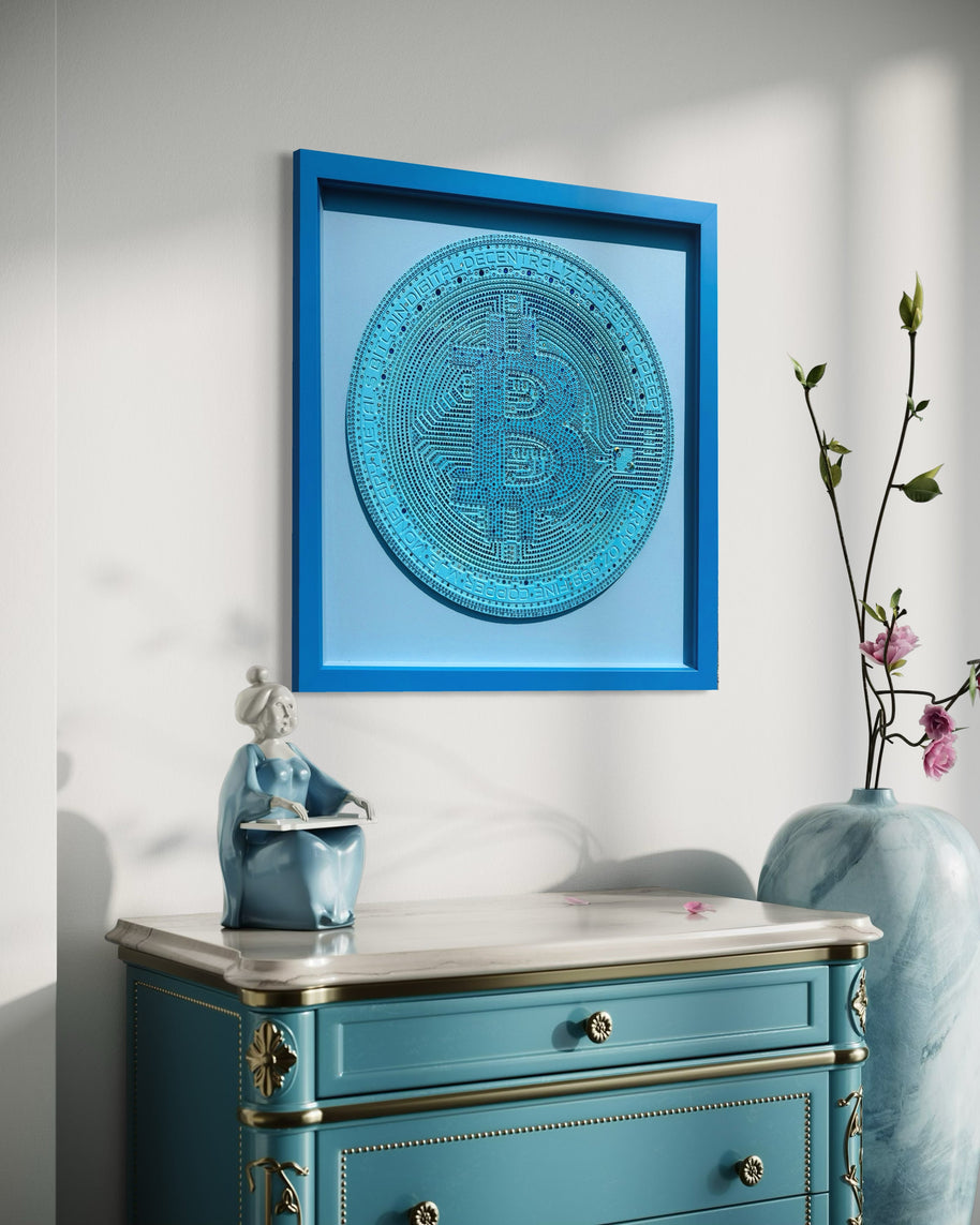 SEQUIN KAY - Blue Ledger B Coin