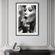 FABIEN MARA - Backstage Carla make up 1990