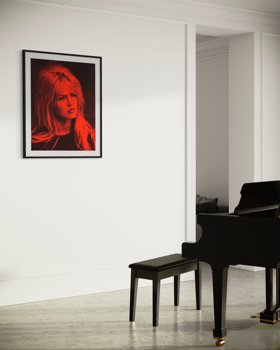 RUSSELL YOUNG - Brigitte Bardot Red