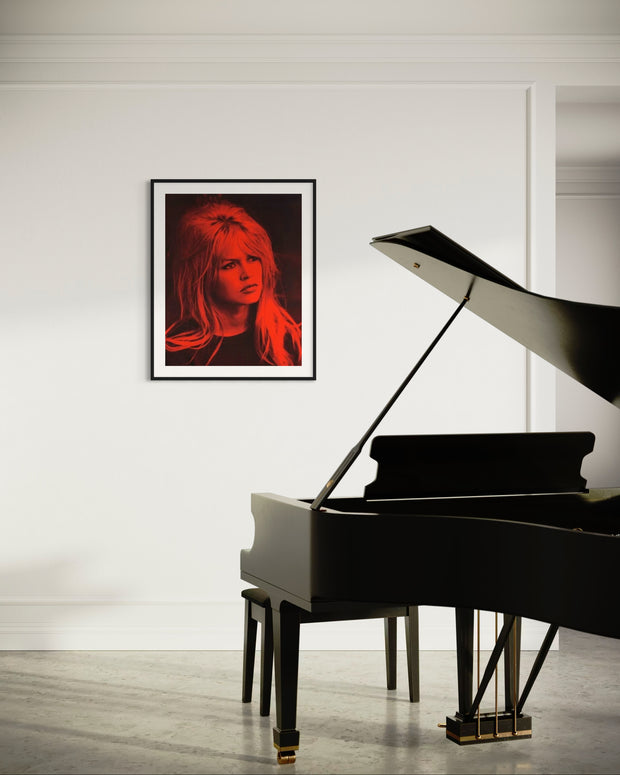 RUSSELL YOUNG - Brigitte Bardot Red