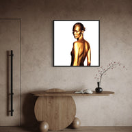 THIERRY LE GOUES - Golden Kate Moss Portrait
