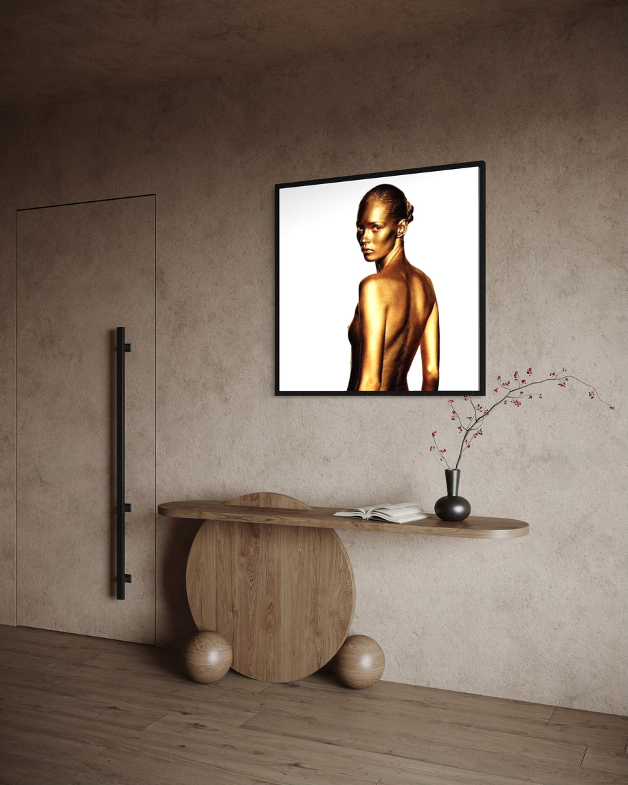 THIERRY LE GOUES - Golden Kate Moss Portrait