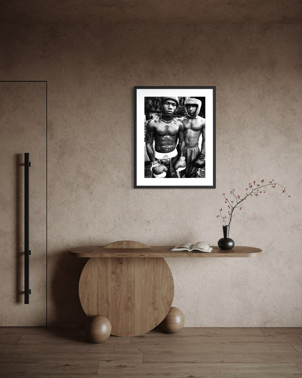 THIERRY LE GOUES - Havana Boxing Club, "2 boxers posing"